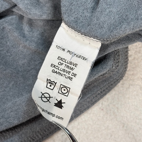 Reigning Champ‎ T-Shirt Men's M Gray Polyester Crewneck Lightweight Athletic - Picture 13 of 14